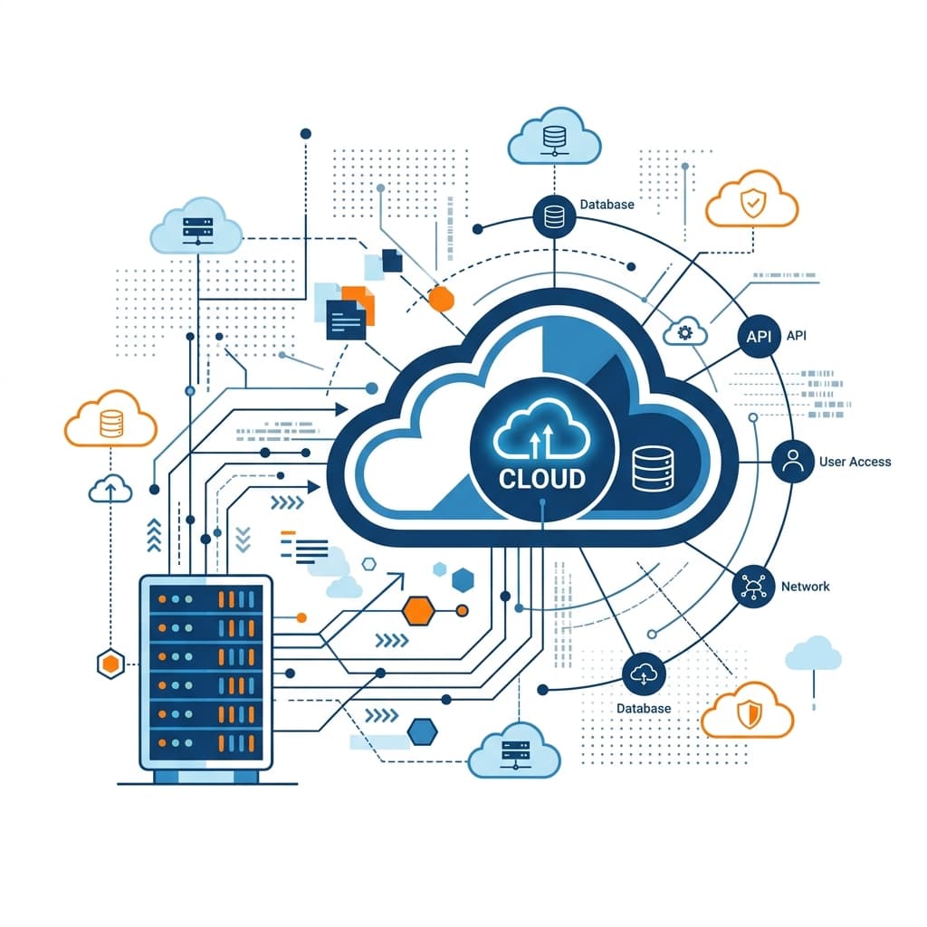 TwinsCloud Corporate Cloud Solutions and Infrastructure Engineering TwinsCloud Corporate Cloud Solutions and Infrastructure Engineering Illustration
