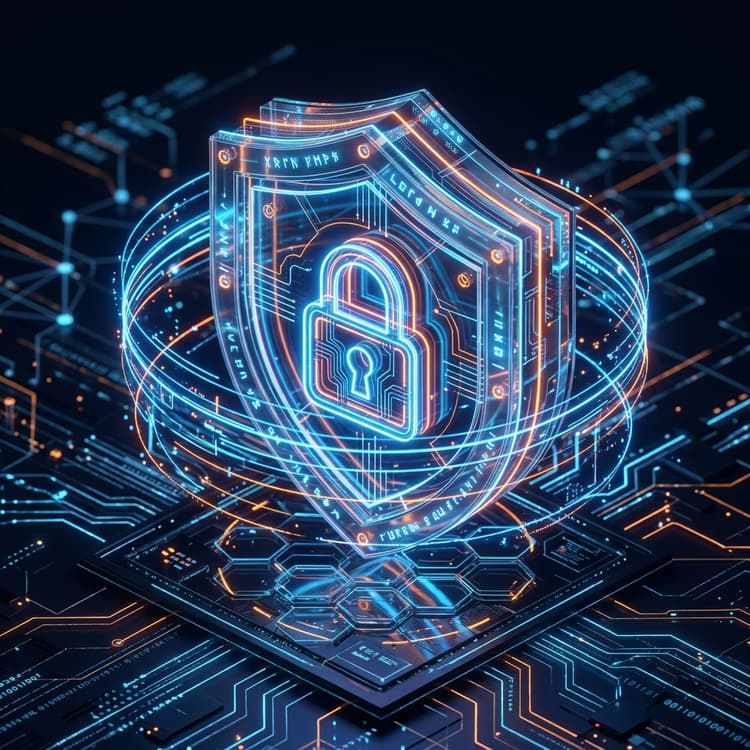 Security of Website & Software illustration